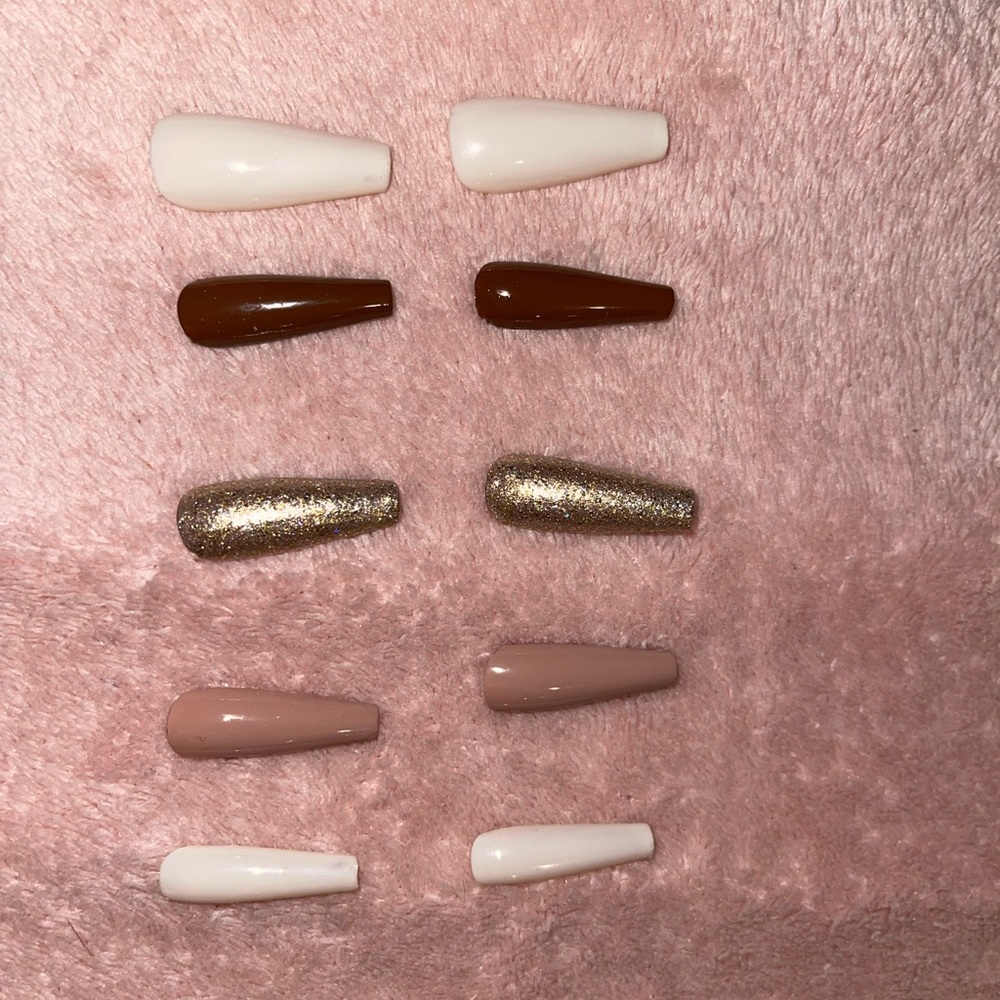 Press on nails coffin!